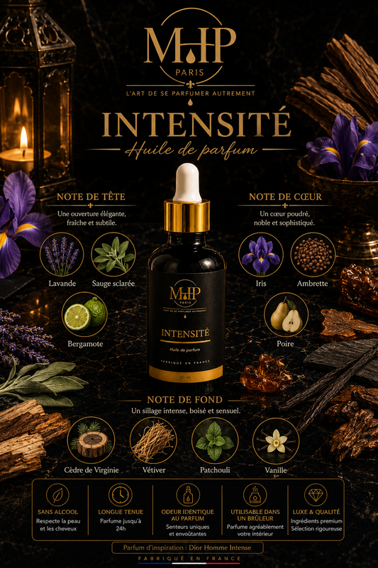 INTENSITÉ — Huile de Parfum 50ml | Sans alcool