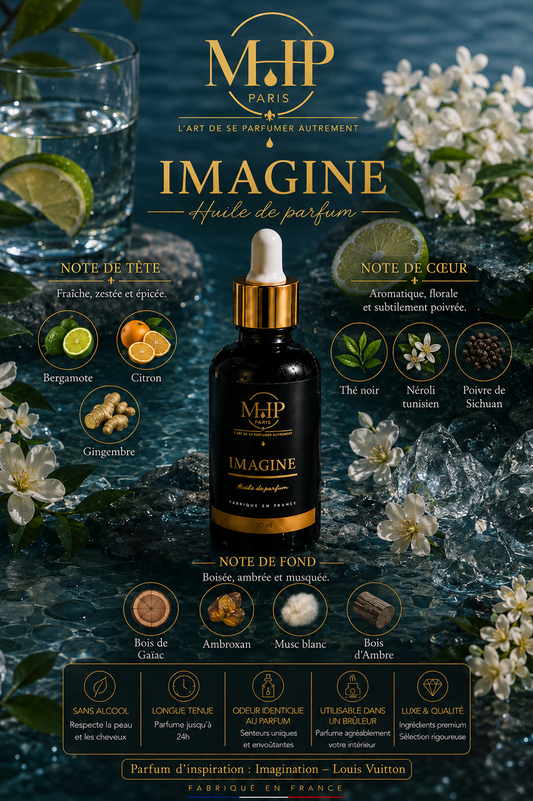 IMAGINE - Huile de parfum - Sans alcool