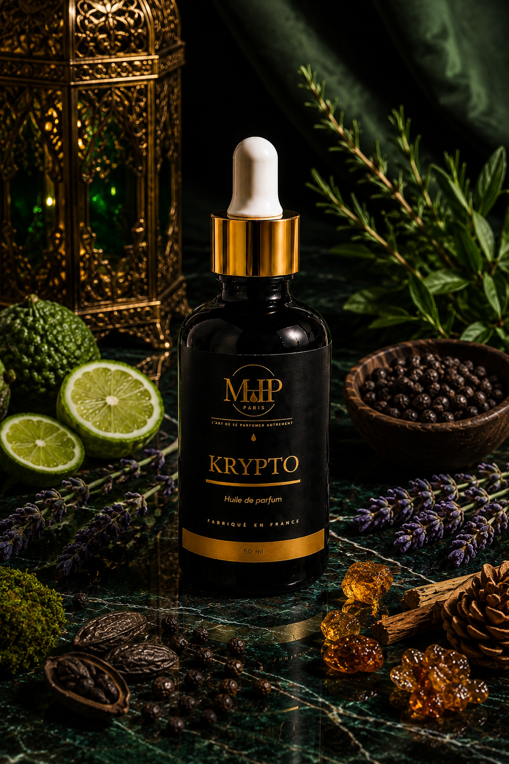 KRYPTO — Huile de Parfum | Sans alcool