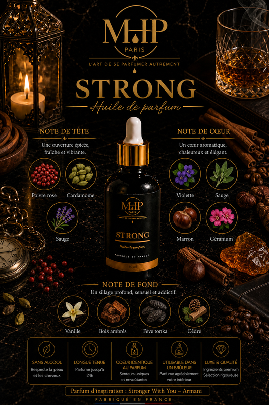 STRONG — Huile de Parfum | Sans alcool