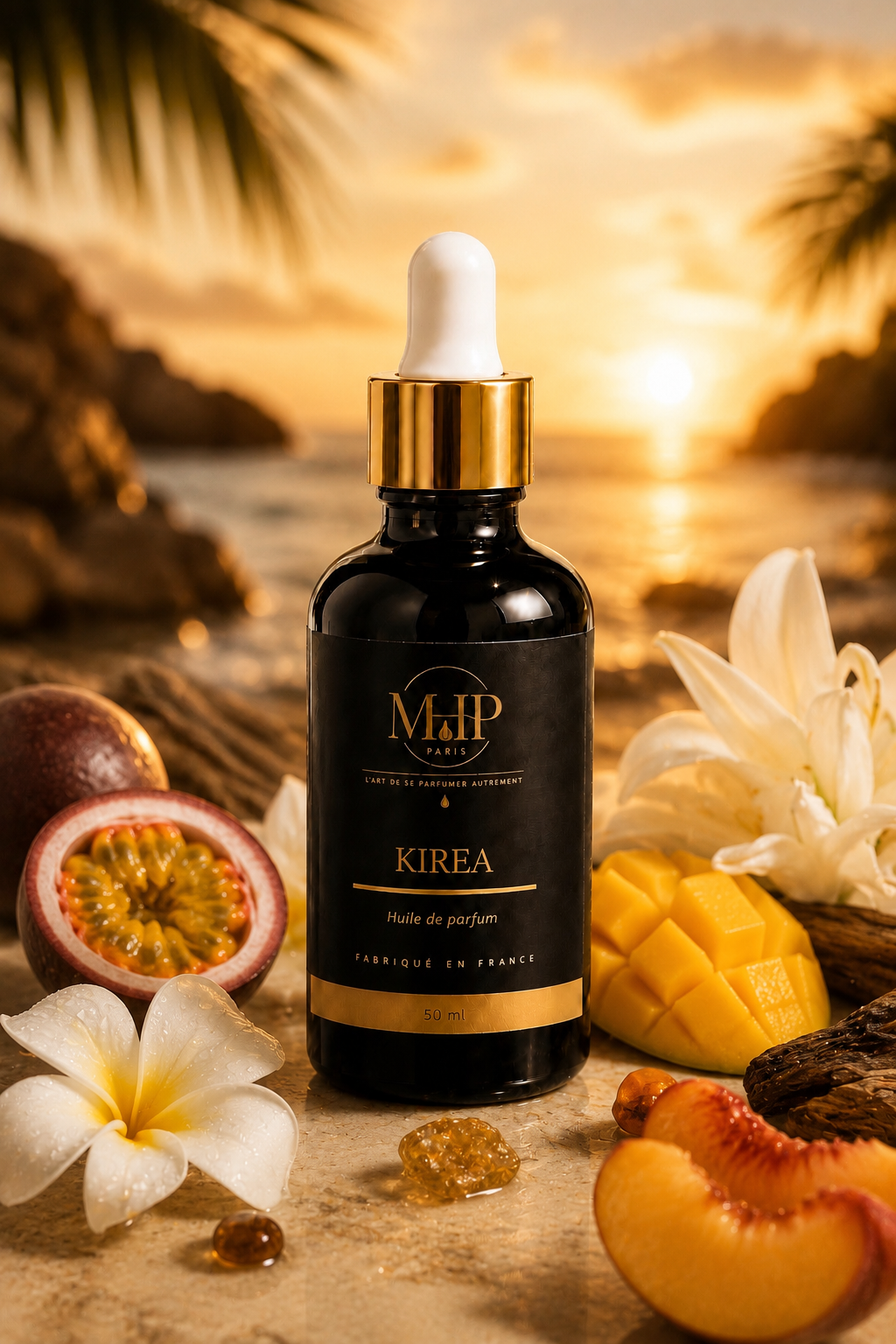 KIREA - Huile de parfum 50ml - Sans alcool