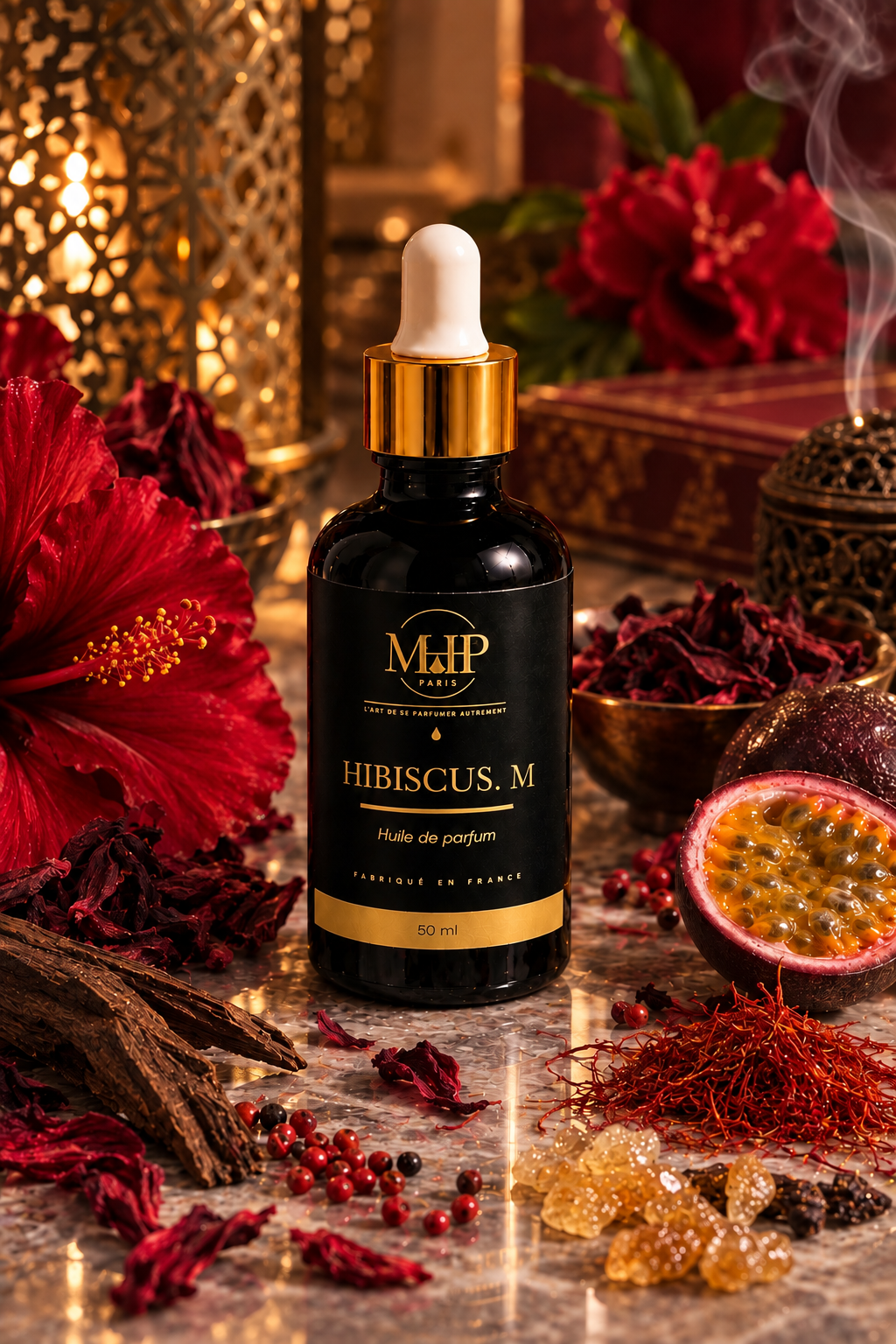 HIBISCUS M — Huile de Parfum | Sans alcool